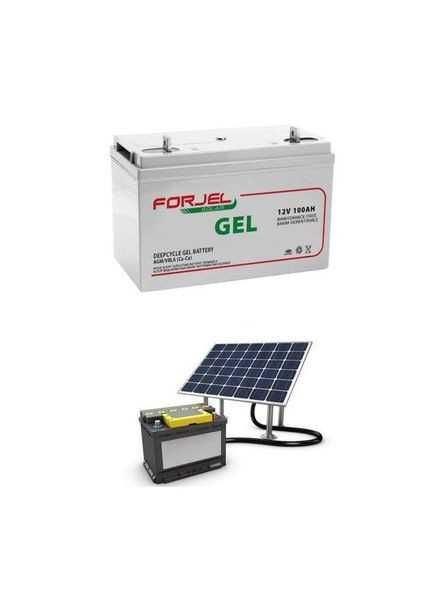 Акумулятор для систем безперебійного живлен Premium FORJEL 100 Ah 12V
