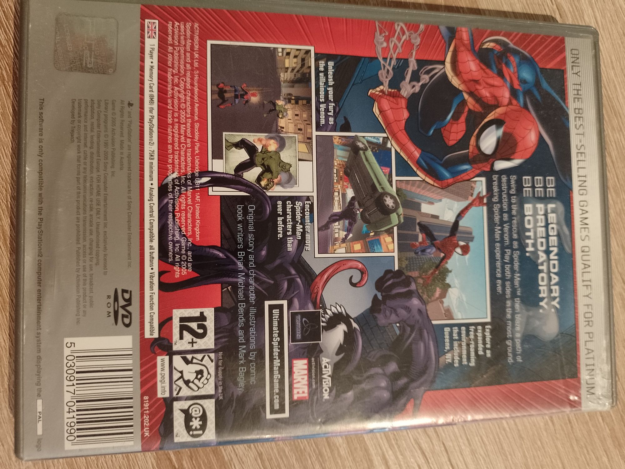 Gra Spiderman na PlayStation 2