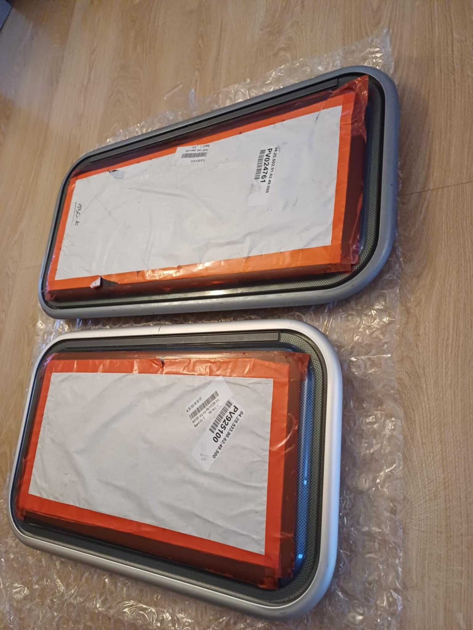 Okno uchylne w ramie 60x35 i 70x35 przyczepa kempingowa kamper