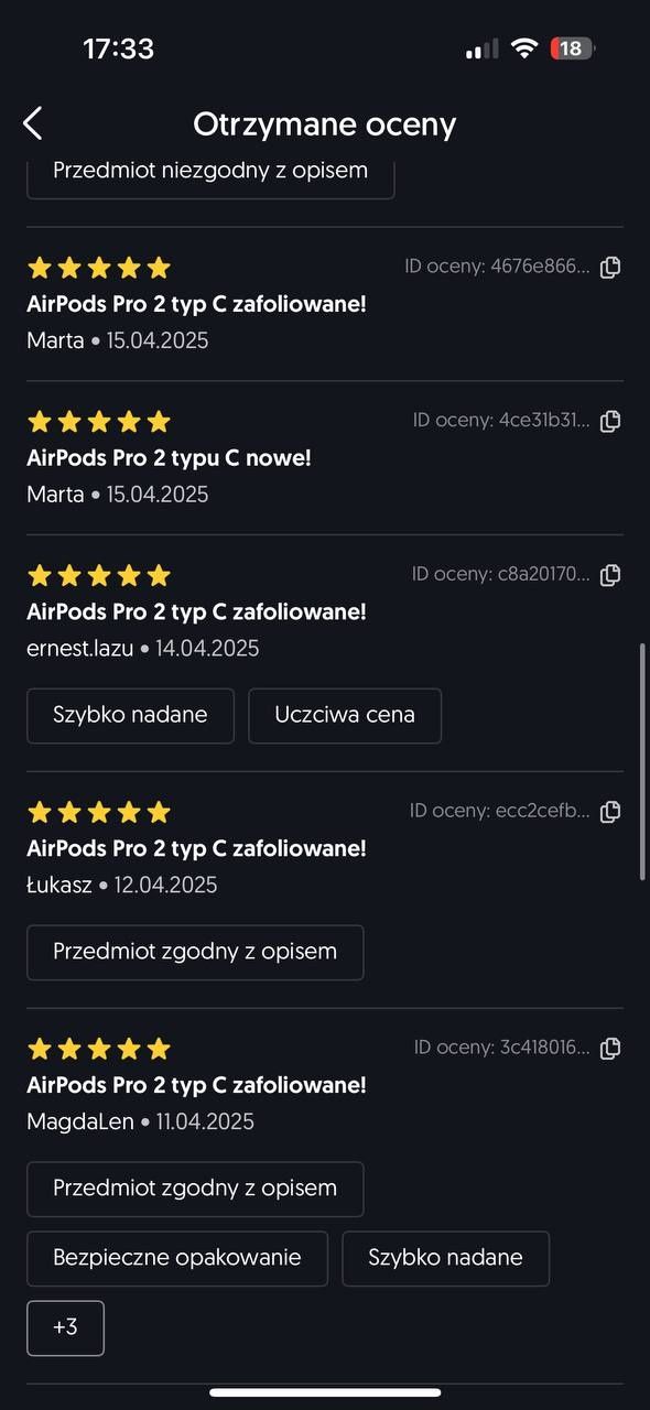Sprzedam AirPods pro 2 nowe typ C zaplombowane