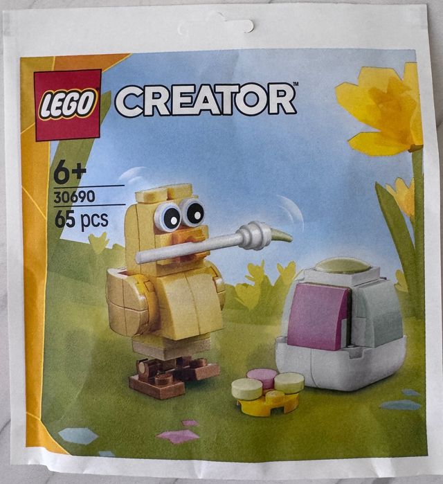 Lego 30690 malowanie pisanek z kurczakiem