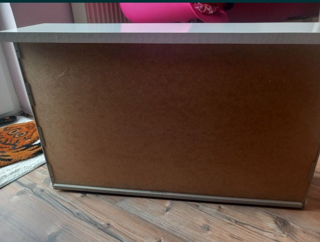 Ikea malm komoda bialy połysk!