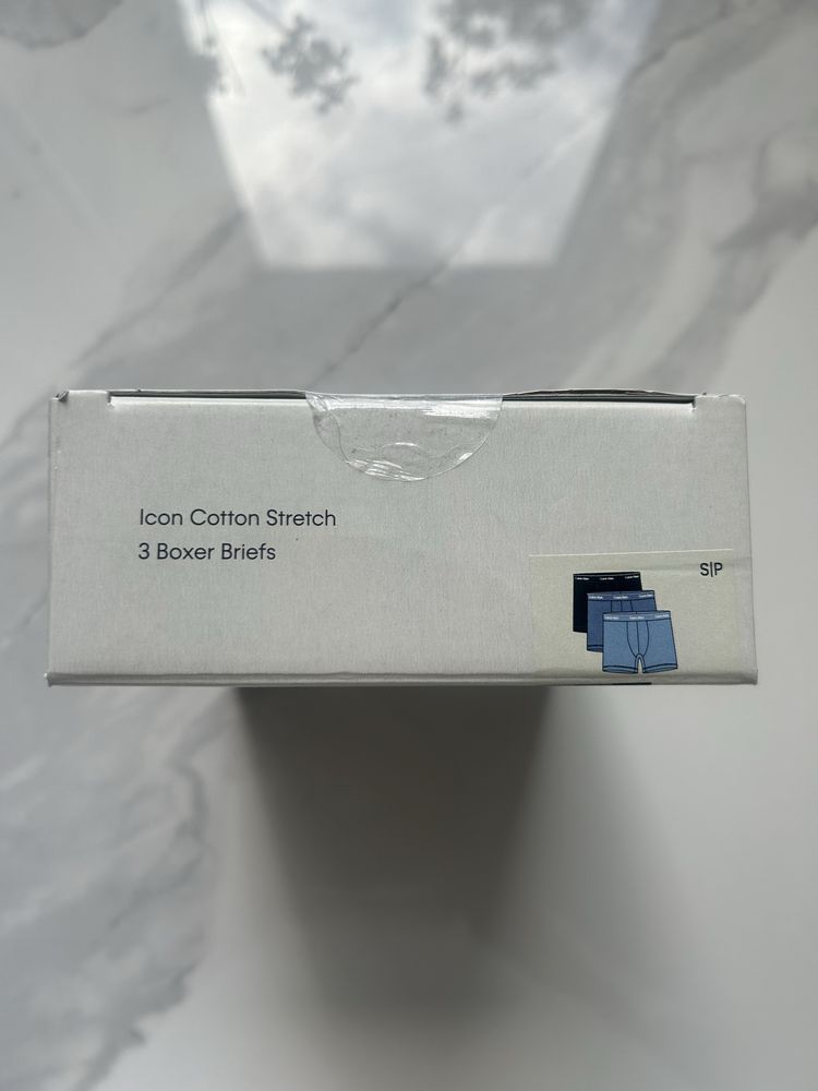Zestaw bokserek męskich Calvin Klein Icon cotton stretch S niebieskie