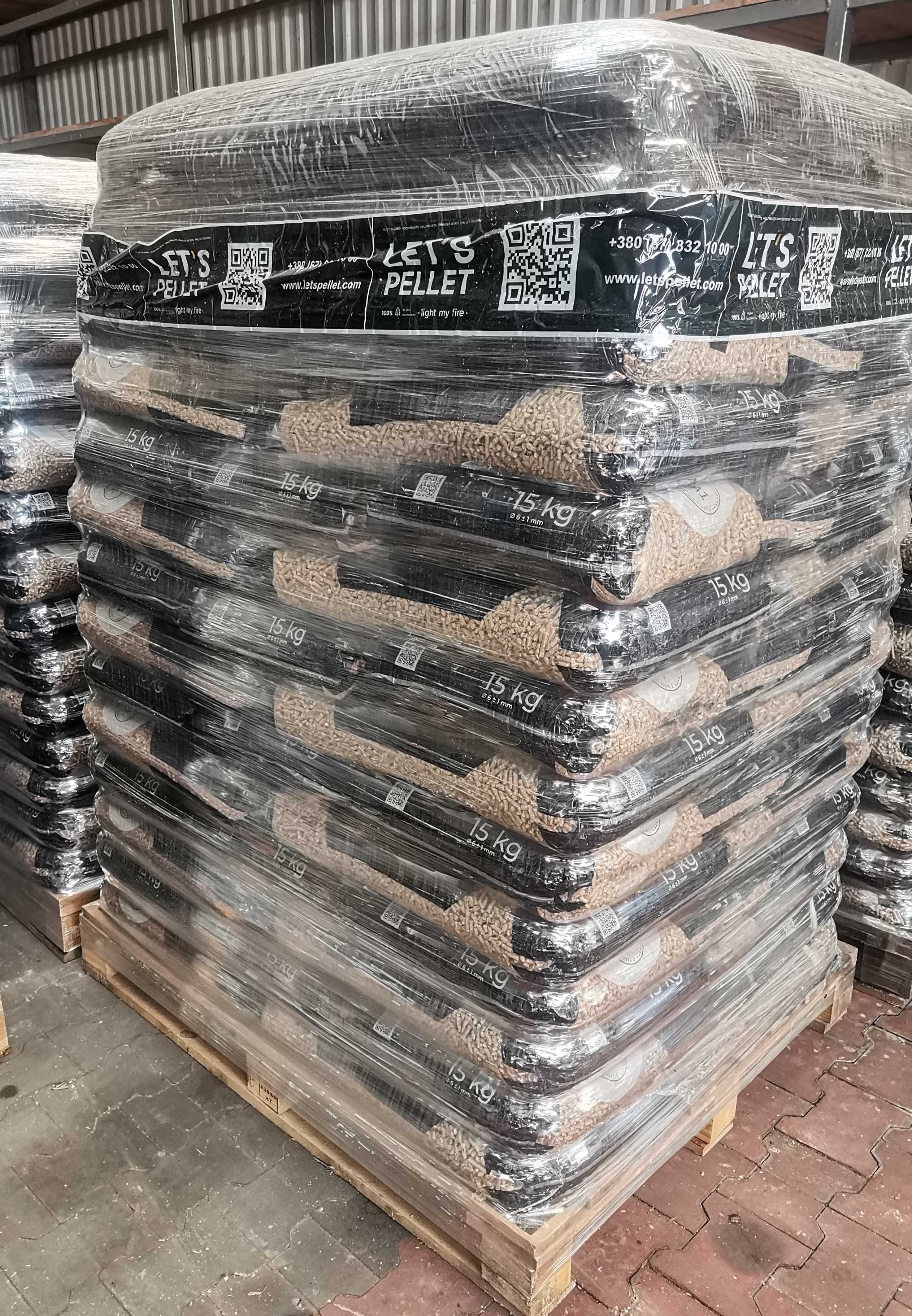 Pellet Drzewny 6mm, Certyfikat EN+A1, DIN+, Pellet Premium,