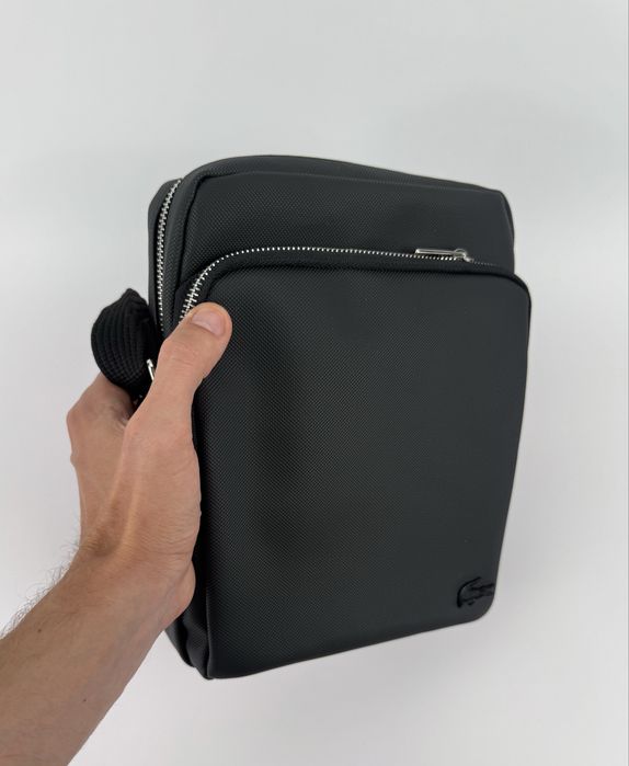 Барсетка Lacoste через плече, Мужская Сумка Лакоста