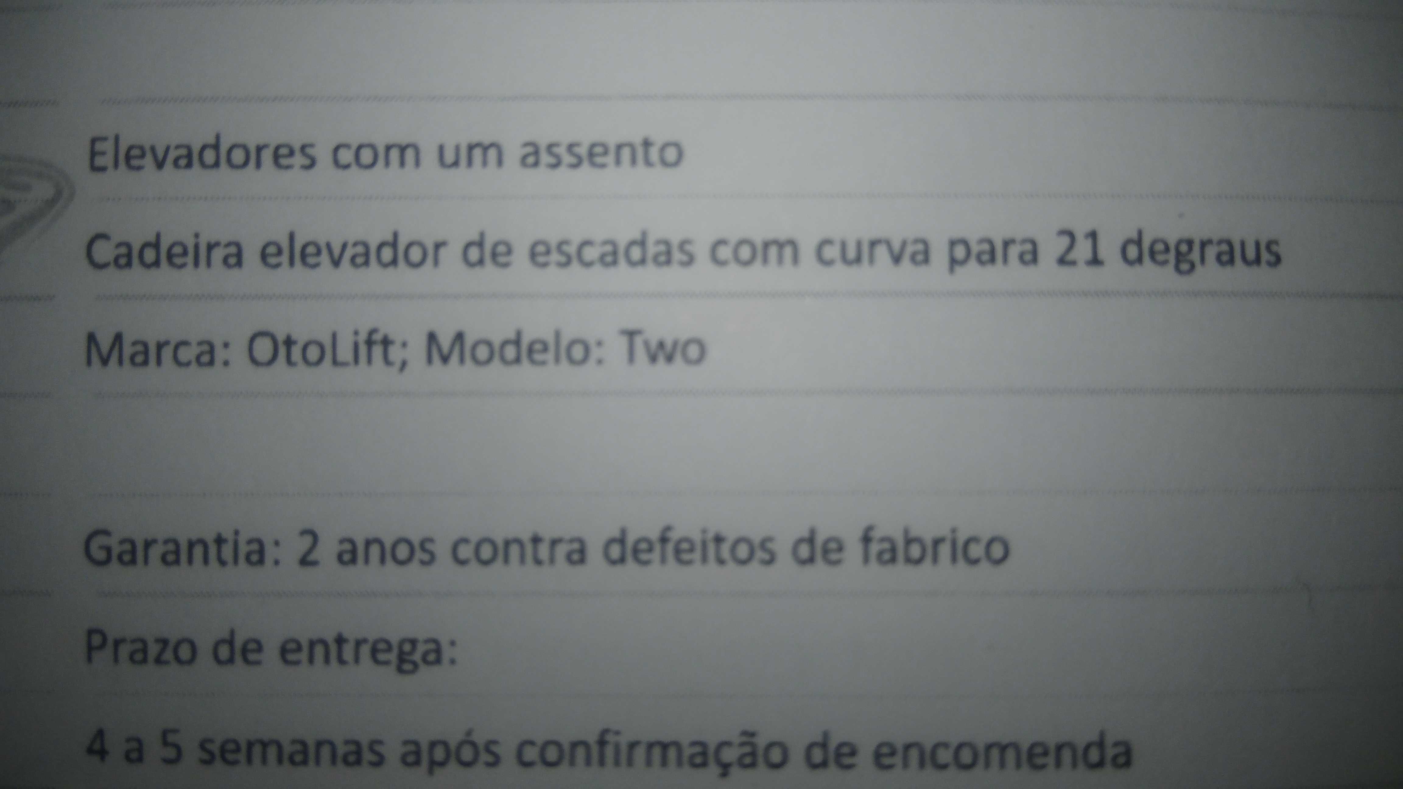 Cadeira Elevatória, Elevadores de escadas com assento