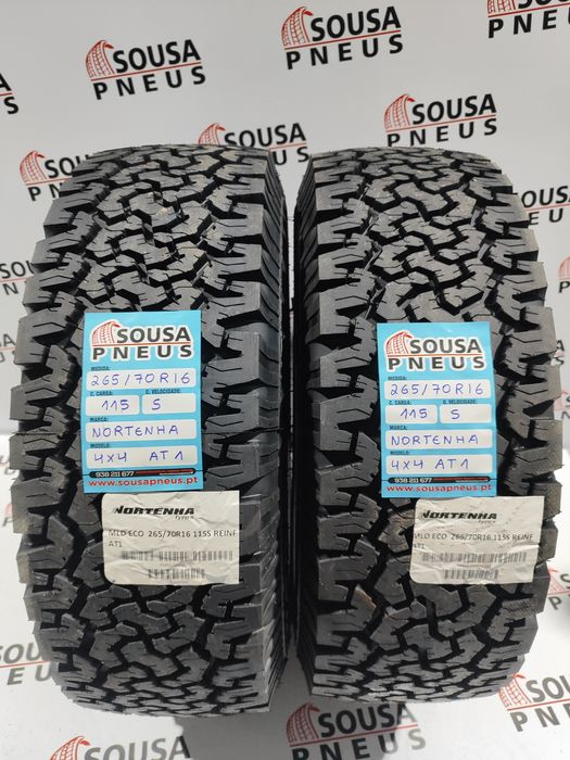 2 pneus novos nortenha 265-70R16 115S - Oferta dos Portes