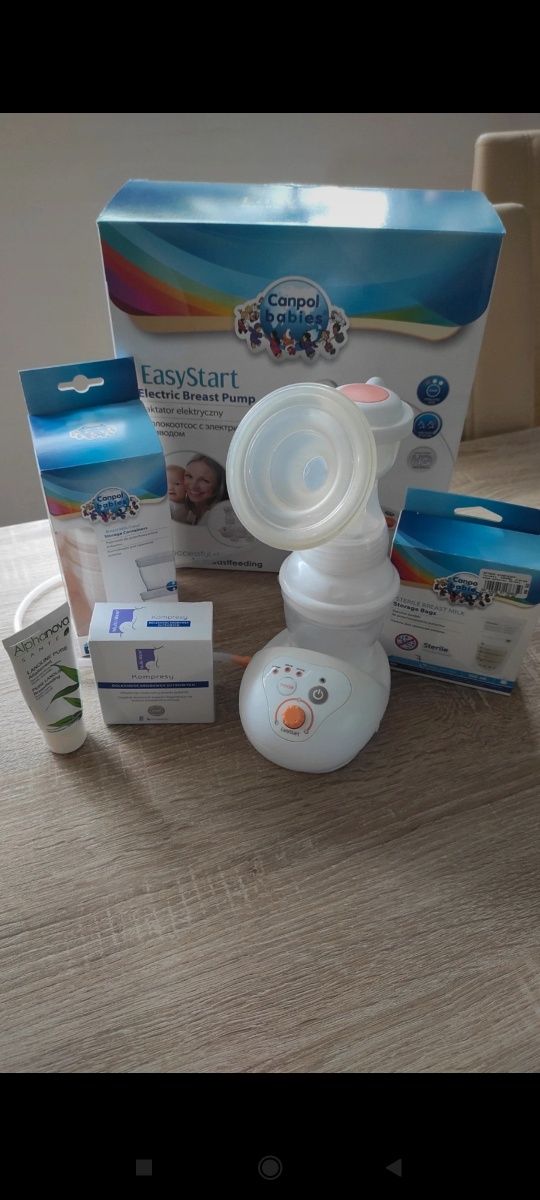 Laktator elektryczny Canpol Easy Start+ gratisy