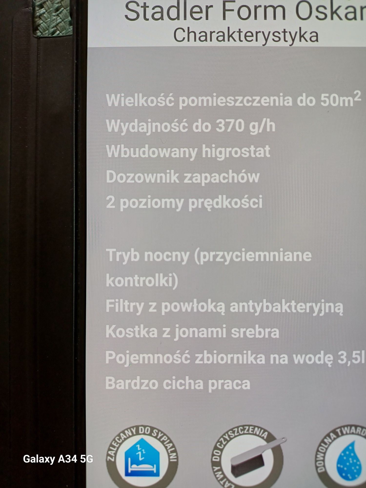 Nawilżacz ewapporacyjny STADLER