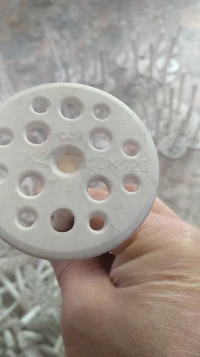 Дюбель(зонт) для теплоізоляціі 10х120