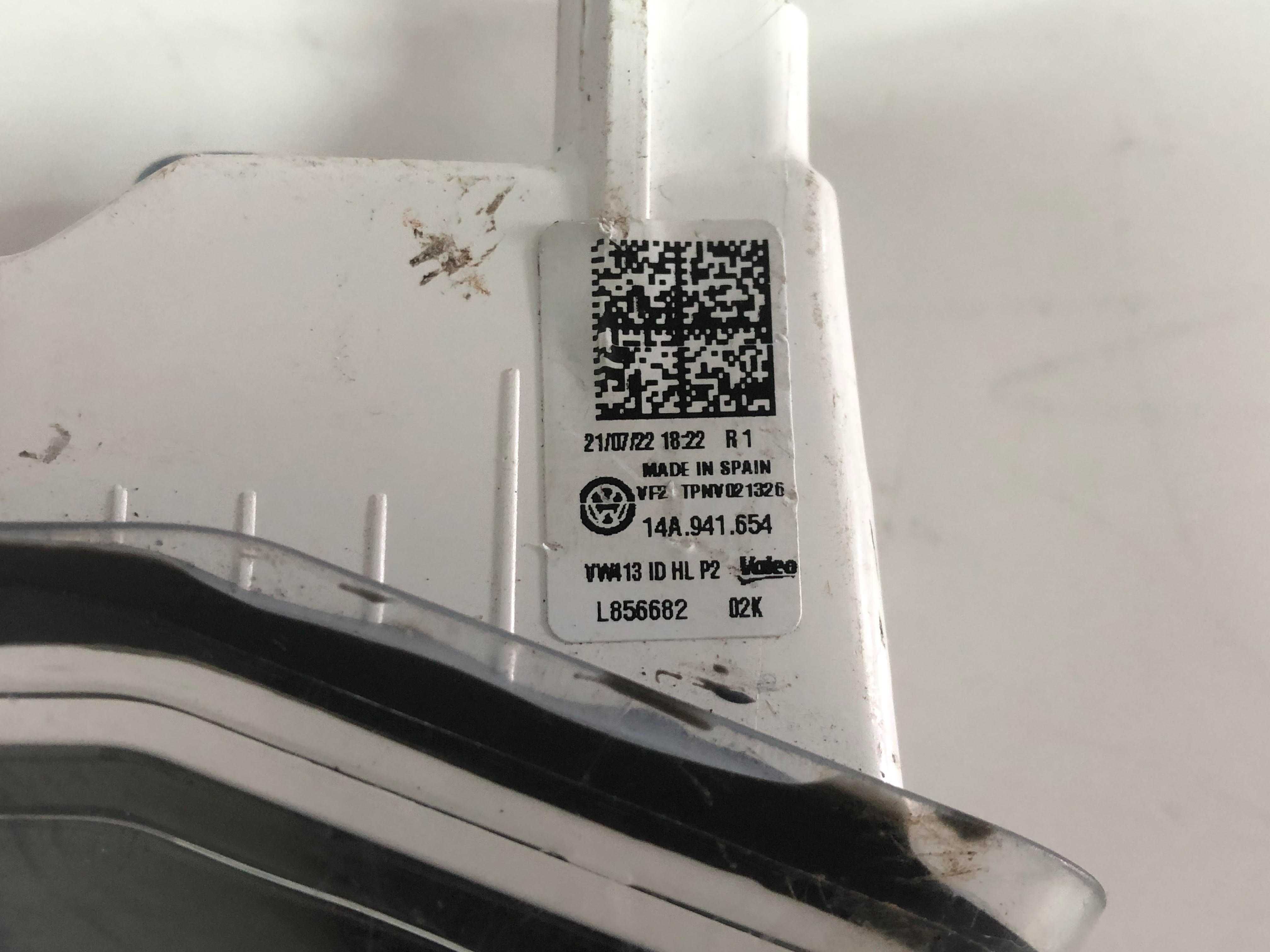 14A941653 14A941654 - VW ID7 Світлодіодні лампи LED права ліва