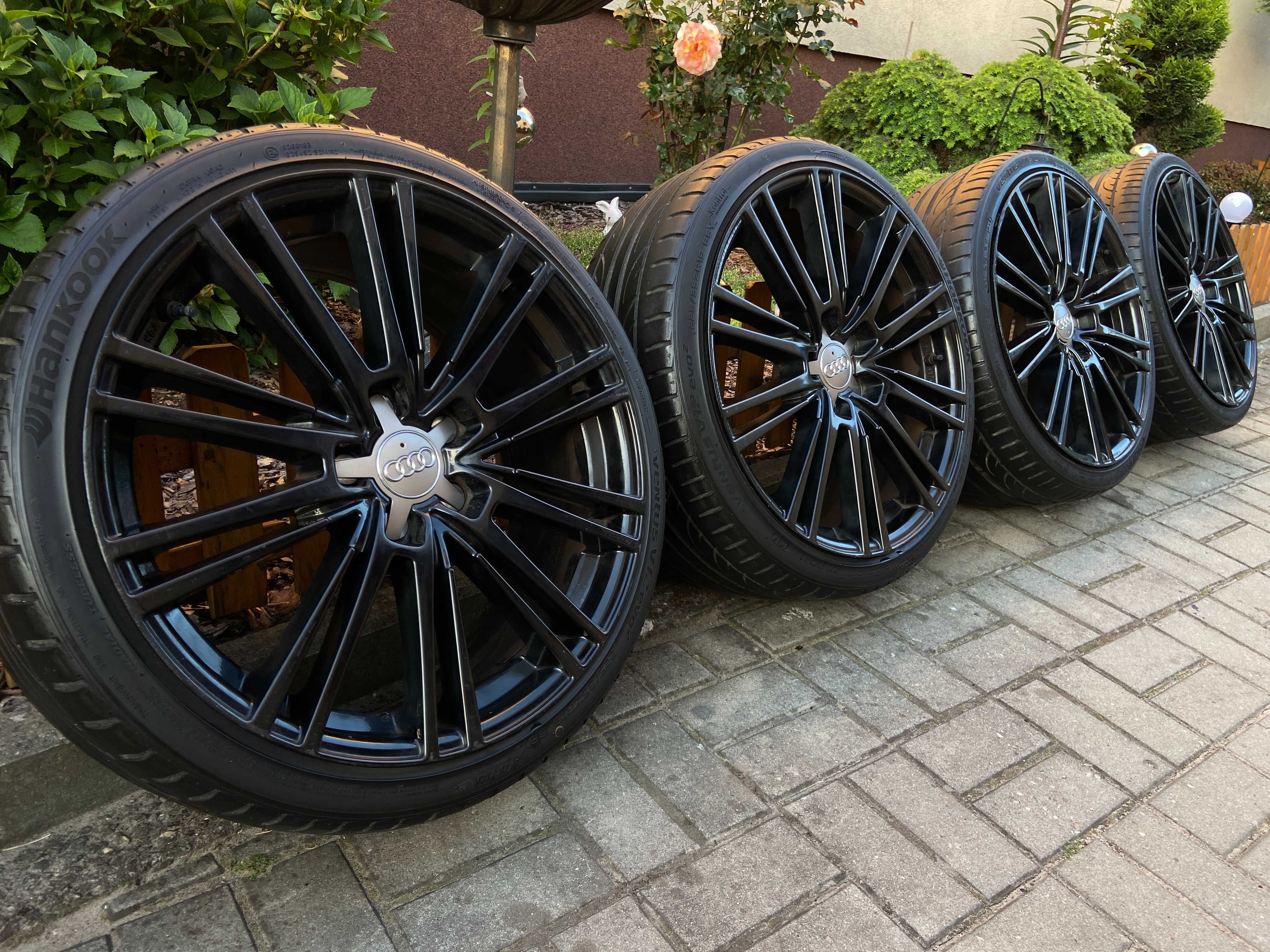 Alufelgi Felgi Audi VW SEAT SKODA 19 cali 5x112 CZARNE Golf Leon A3 A4