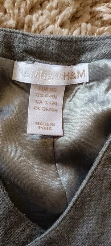 Komplet chrzciny święta garnitur H&M