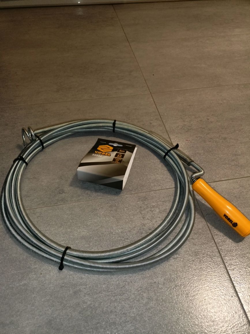 Vorel Spirala kanalizacyjna 9mm/5m 55544