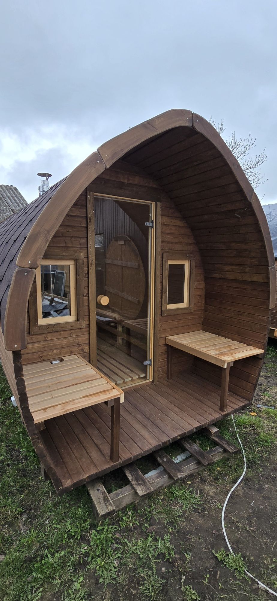 Sauna ogrodowa 4m