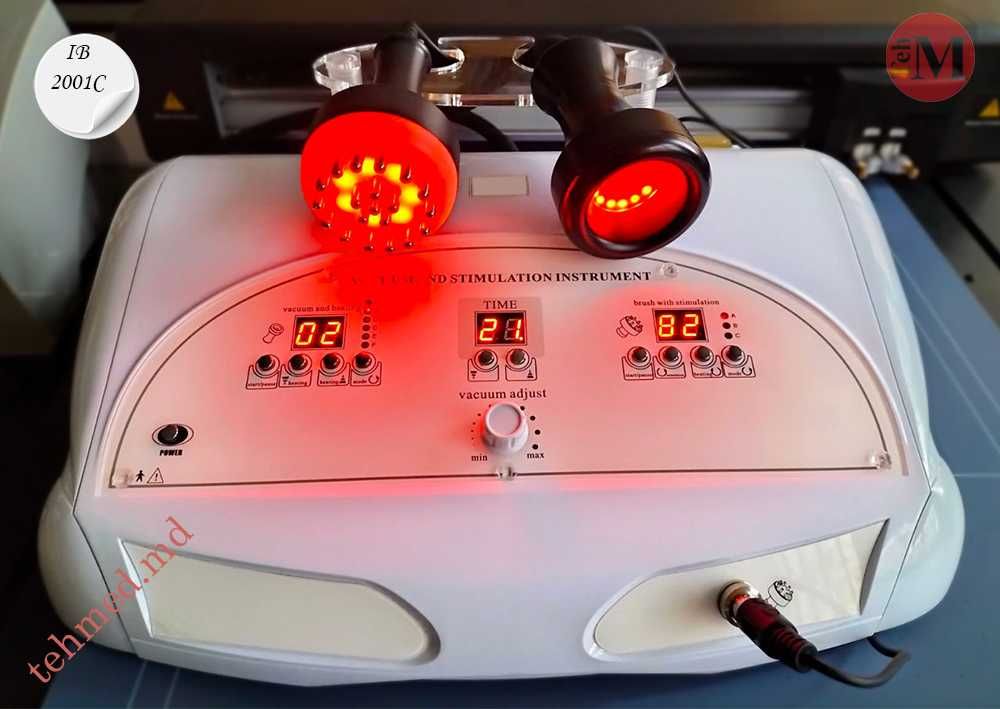 Аппарат для вакуумного термомассажа биоэлектростимуляции IB-2001C 2в1