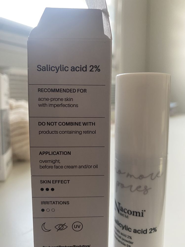 Nacomi salicylic acid 2%