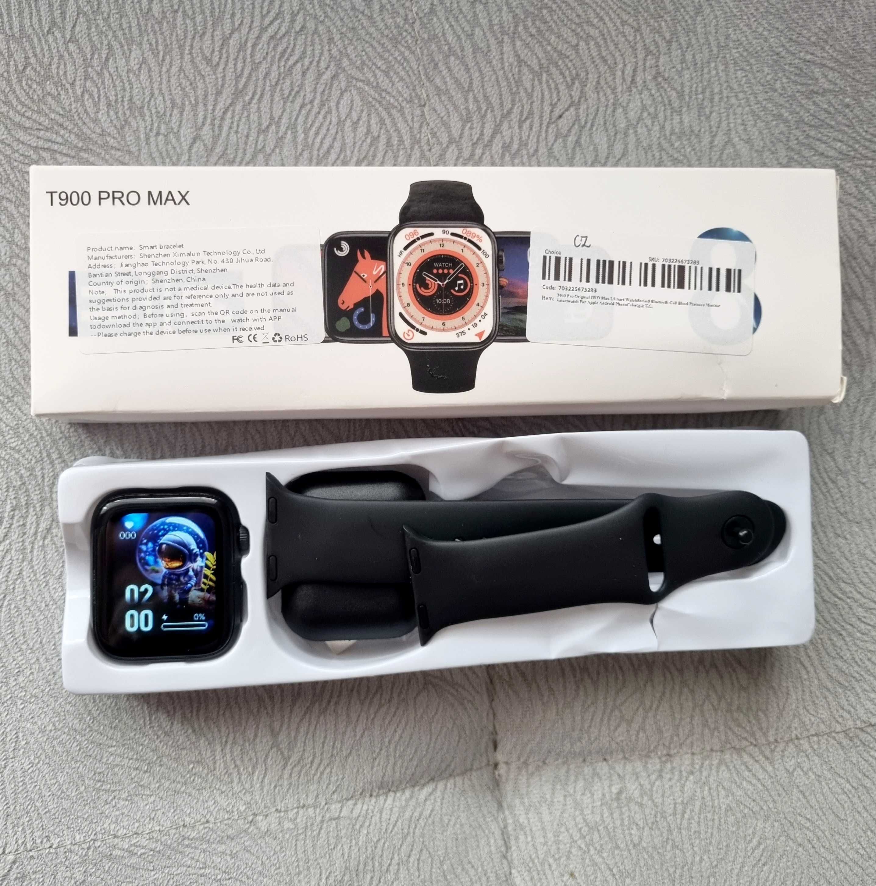 Smartwatch T900 Pro Max