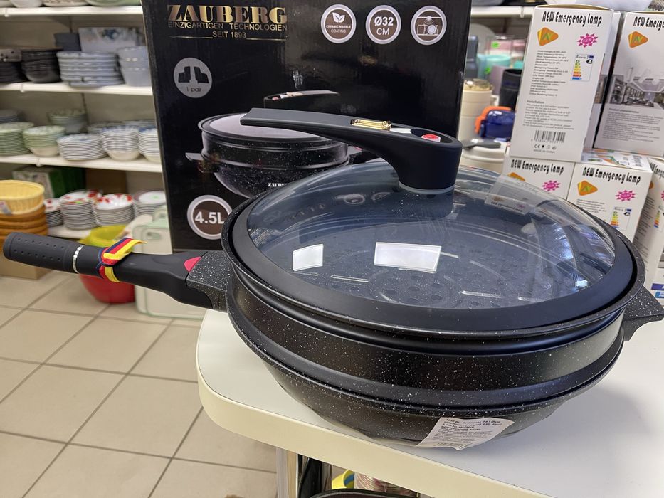 3 в 1 ВОК, сковорідка, пароварка