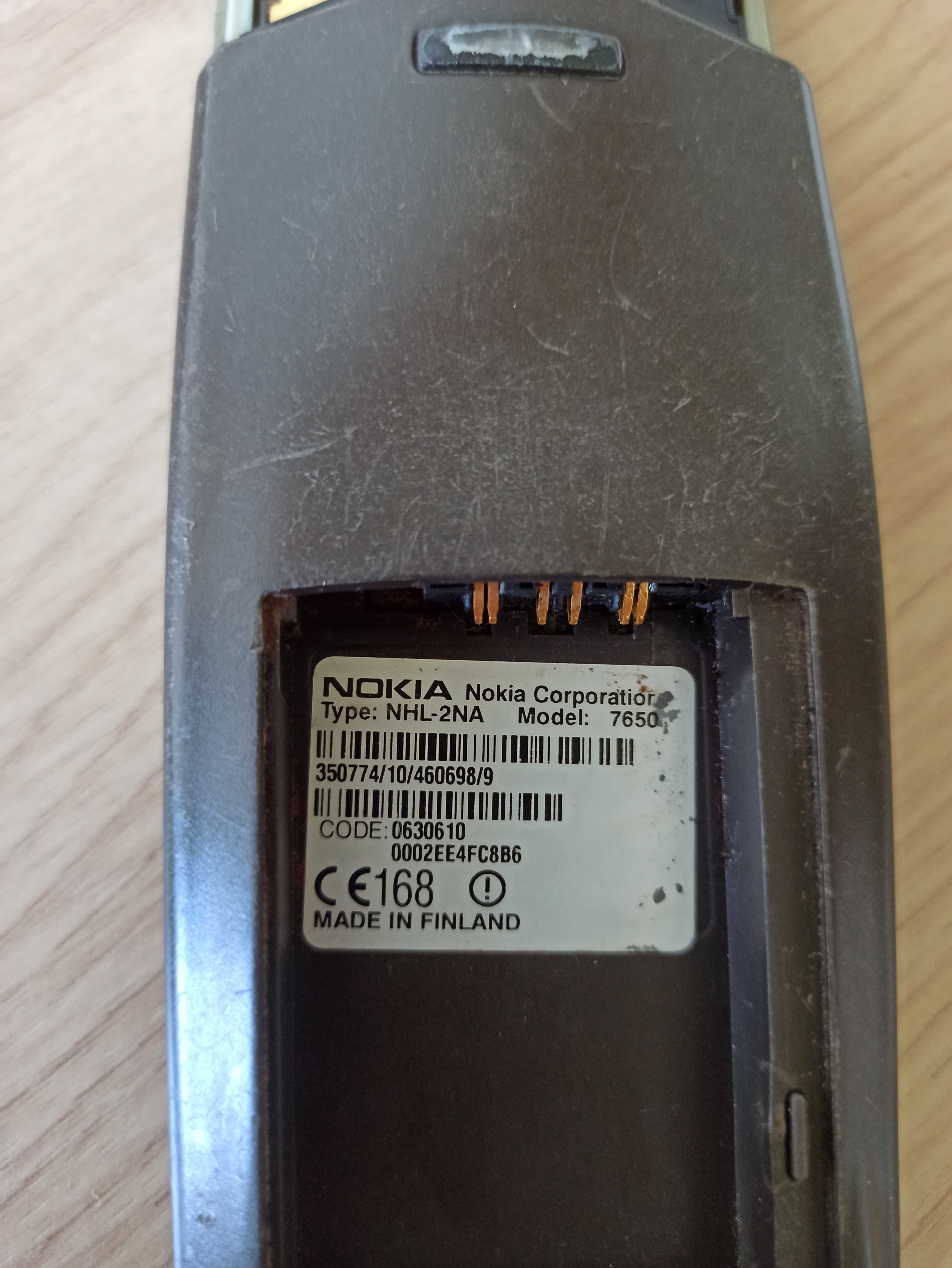 Nokia 7650 NHL-2NA, bez baterii, na części