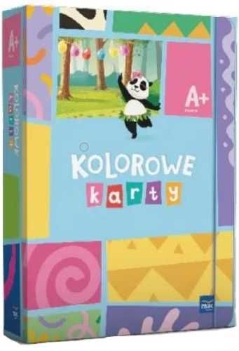 Kolorowe karty. Poziom A+ Czterolatek Pakiet - praca zbiorowa