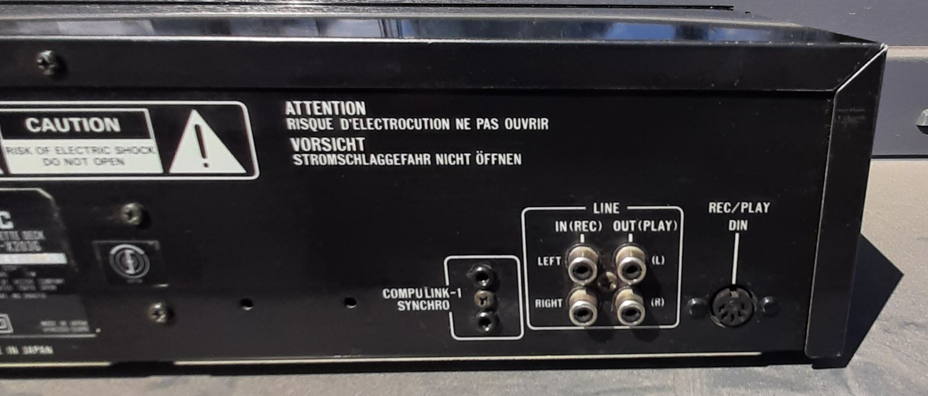 Magnetofon JVC TD-X 203