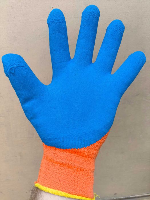 Перчатки, рукавички робочі зимові, утеплені з покриттям.