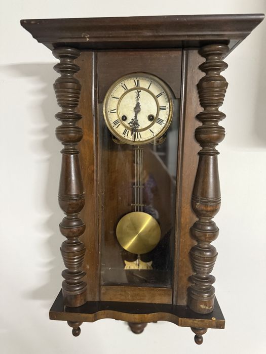 Zegar ścienny drewniany