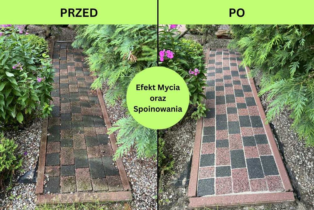 Mycie Czyszczenie kostki brukowej Olsztyn | Impregnacja, Spoinowanie