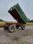Przyczepa wywrotka na 3 strony hw 80.11 hl 10 ton Niemka  bss d83 d55