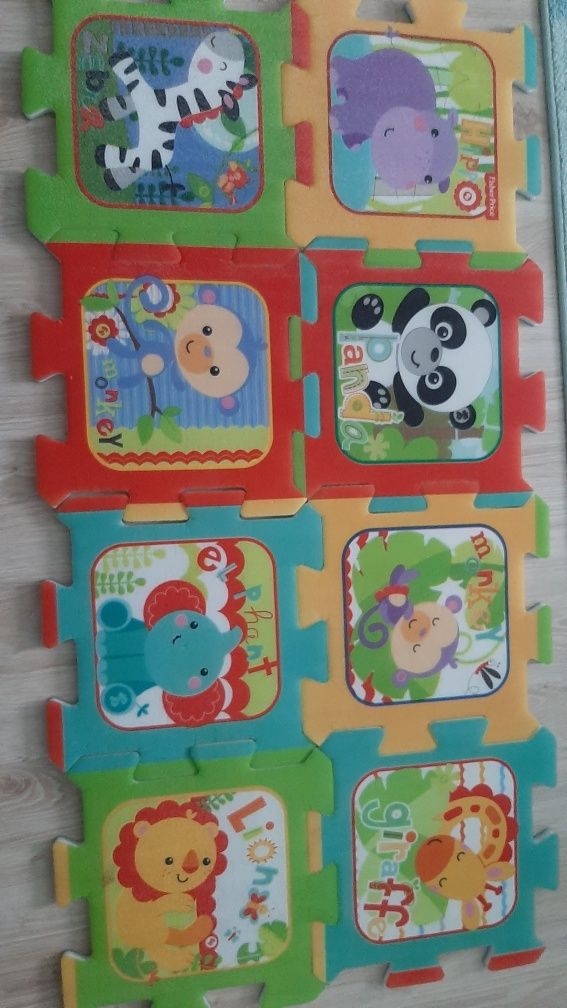 Puzzle piankowe Fisher Price