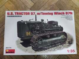 Сборная модель U.S. Tractor D7 в 1:35 MiniArt
Масштаб: 1:35
Производит