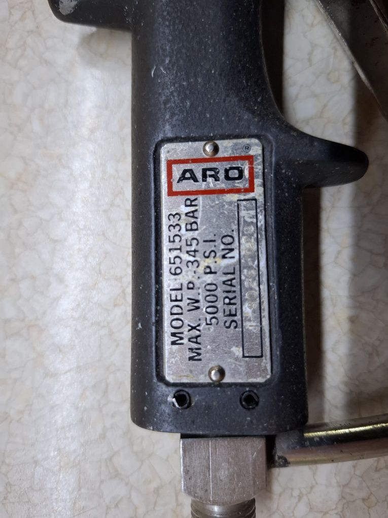 Pistolet natryskowy Aro 651533, 5000PSI,