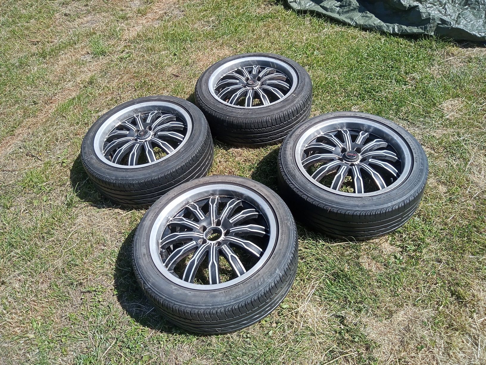 Koła alufelgi 17" 205/50 R17 ET38 5x100 + dystanse 15mm Leon Golf