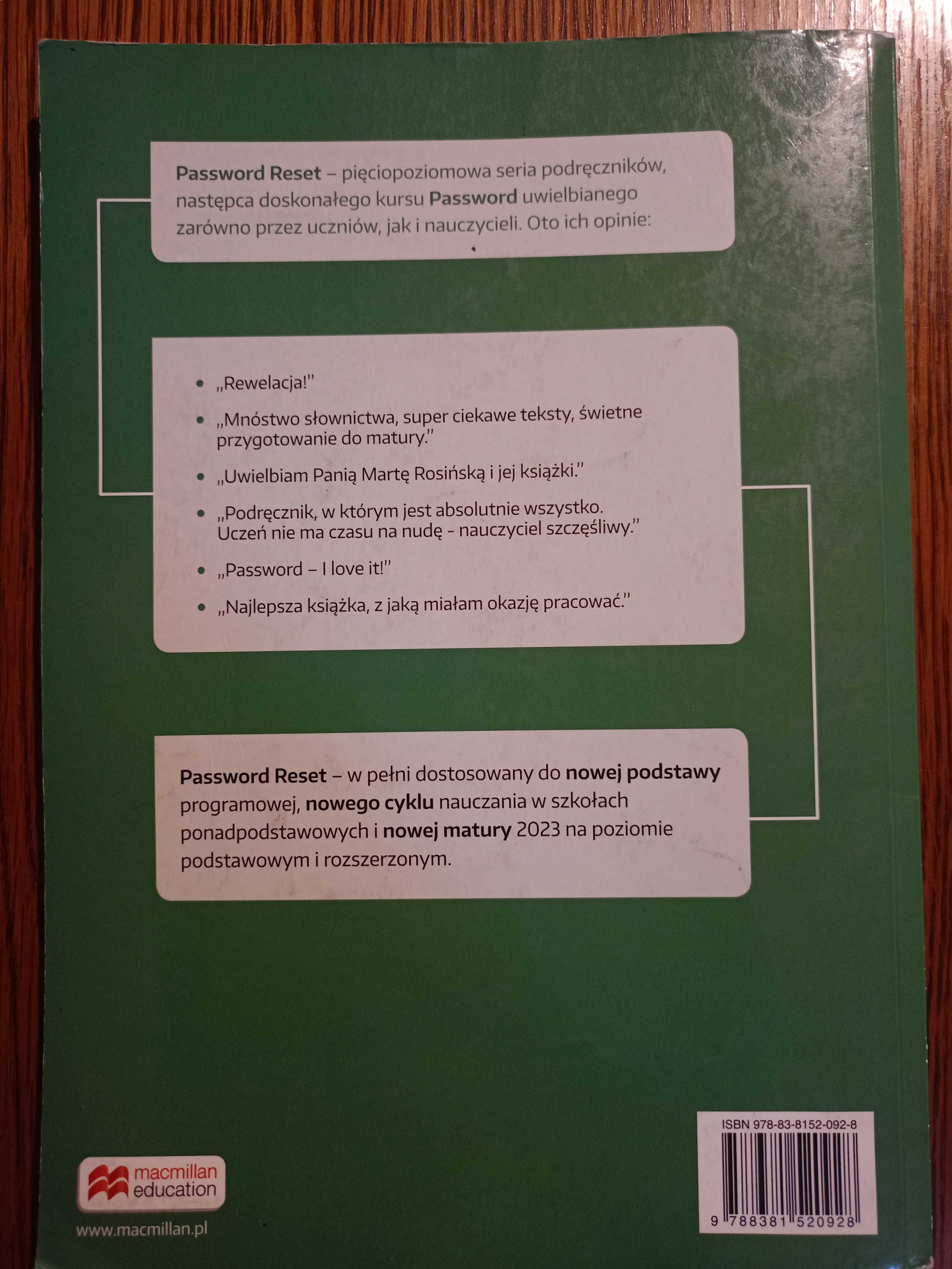 Password Reset B1+
