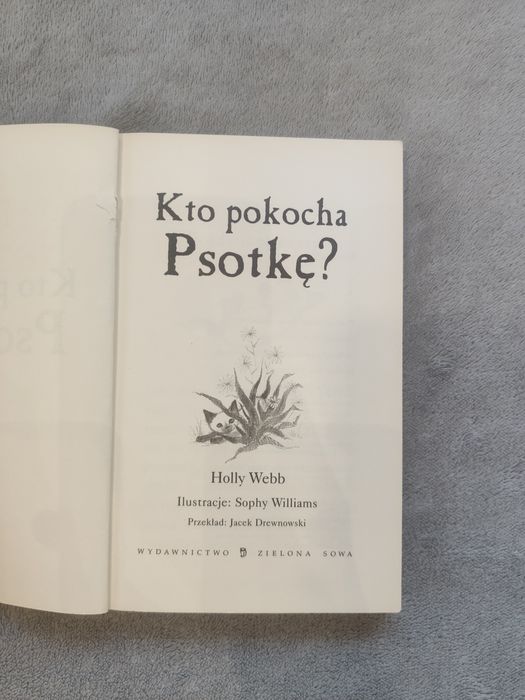 Kto pokocha Psotkę – Holly Webb (Zielona Sowa) Rabat przy kilku ks