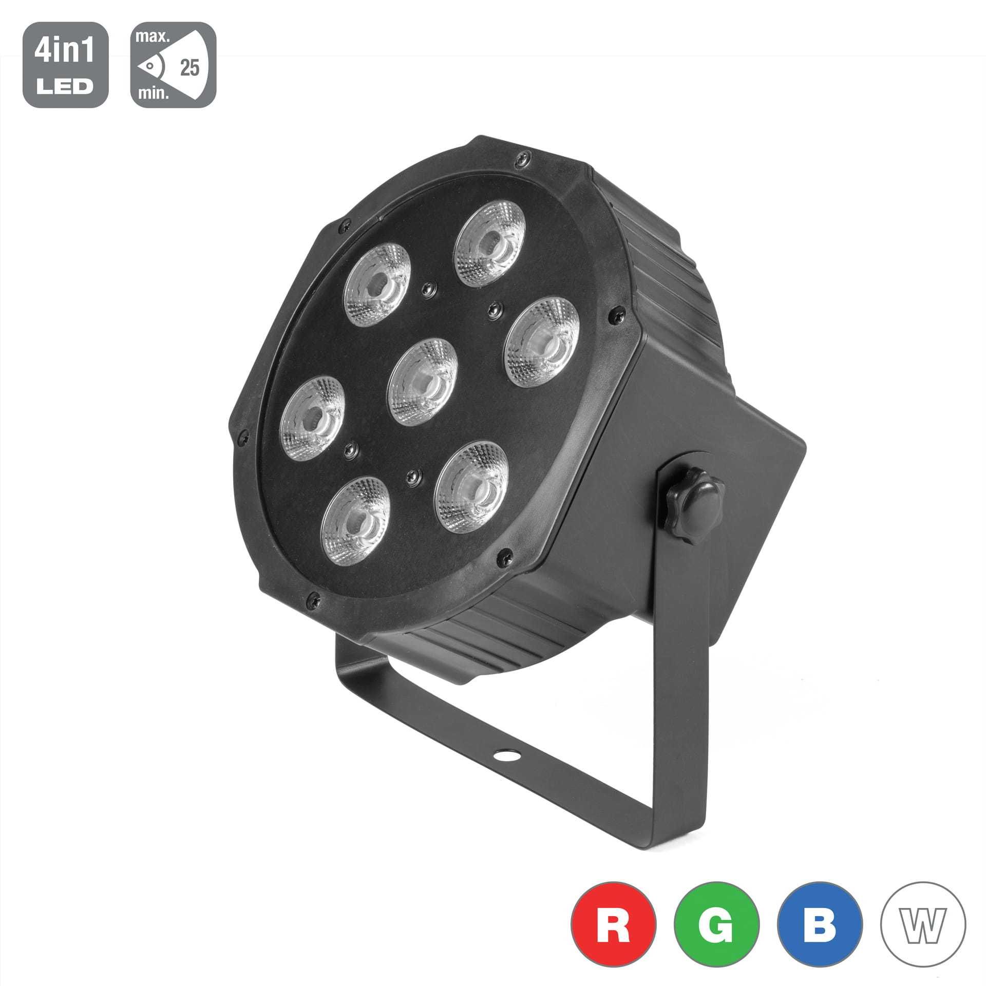 Reflektor PAR LED 7x10W RGBW DMX Strobo Sklep Wysyłka Duża ilość