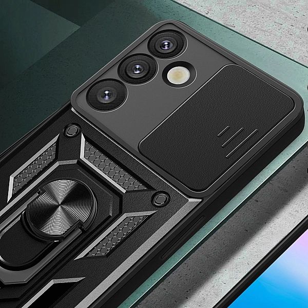 Etui pancerne Hybrid Armor Camshield z osłoną aparatu i metalowym ring
