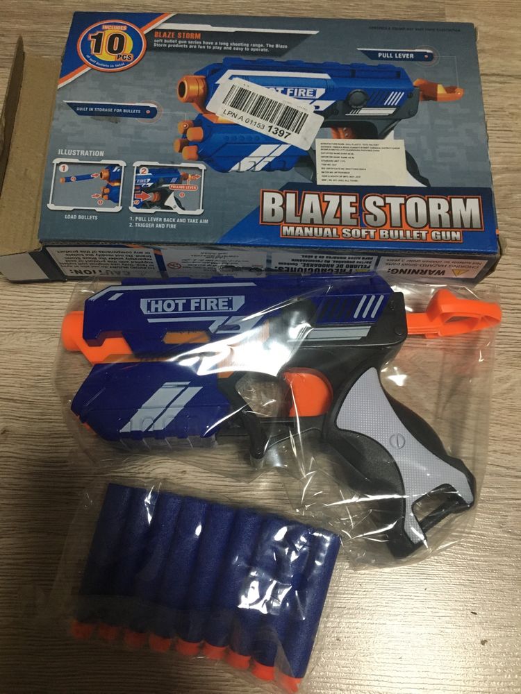 Pistolet nerf