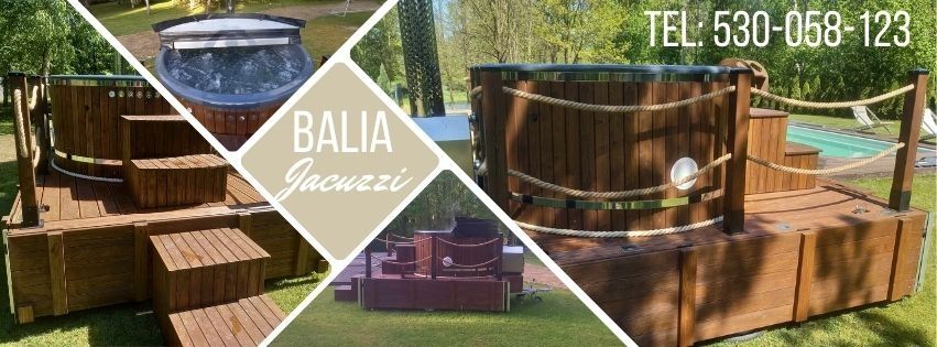Mobilna balia jacuzzi /wynajem