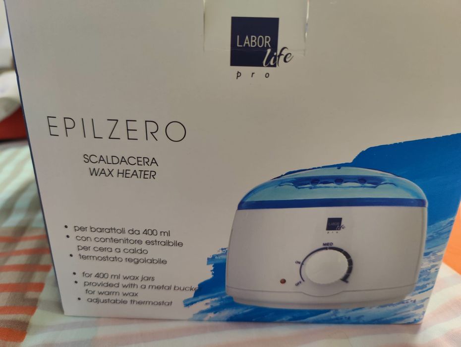 Máquina depilatória a cera
