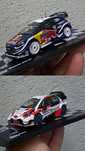 Toyota Yaris WRC Ford Fiesta Deagostini kolekcja Sébastien Ogier