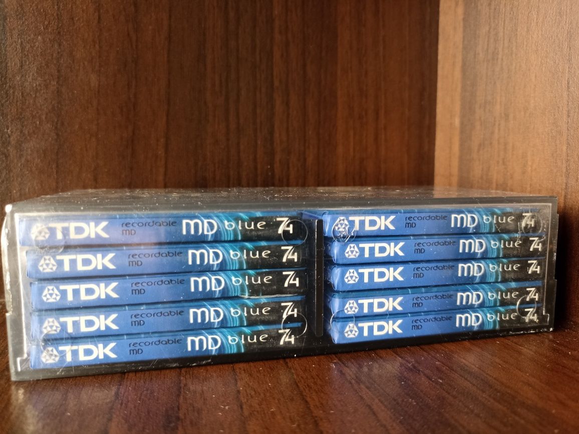 Minidisc TDK Blue - 10 unidades