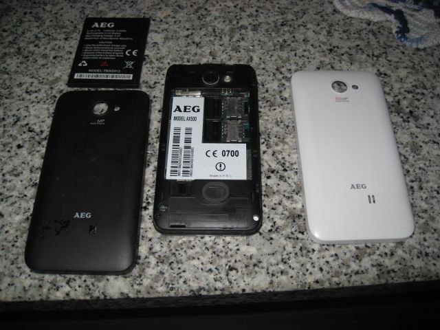 AEG AX 500 dual sim