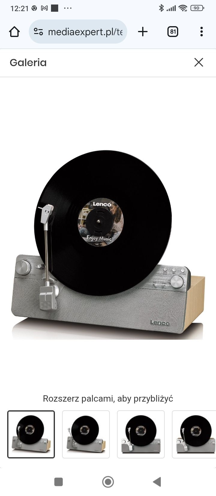 Gramofon Lenco lsa-0715l bluetooth