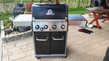 Brolil king Baron 440 grill gazowy zeliwne ruszta