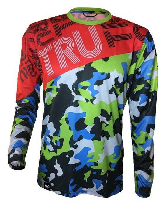 Bluza rowerowa męska MTB jersey TRU "SHROOM TROOPPER"