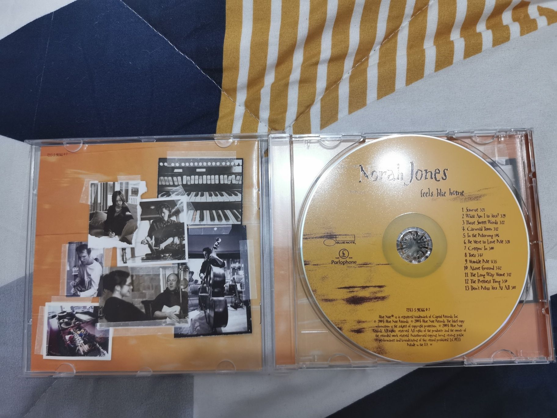 CD Original de música - Norah Jones (Feels like home)