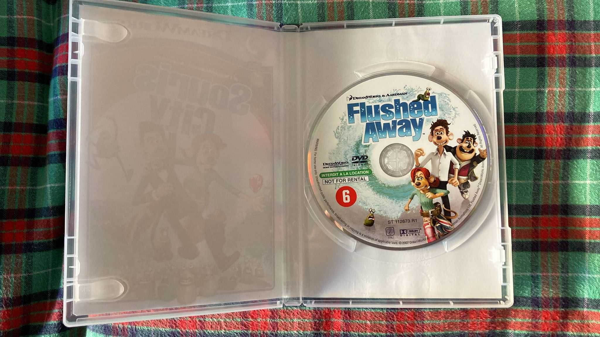 DVD DreamWorks - Flushed Away / Souris City