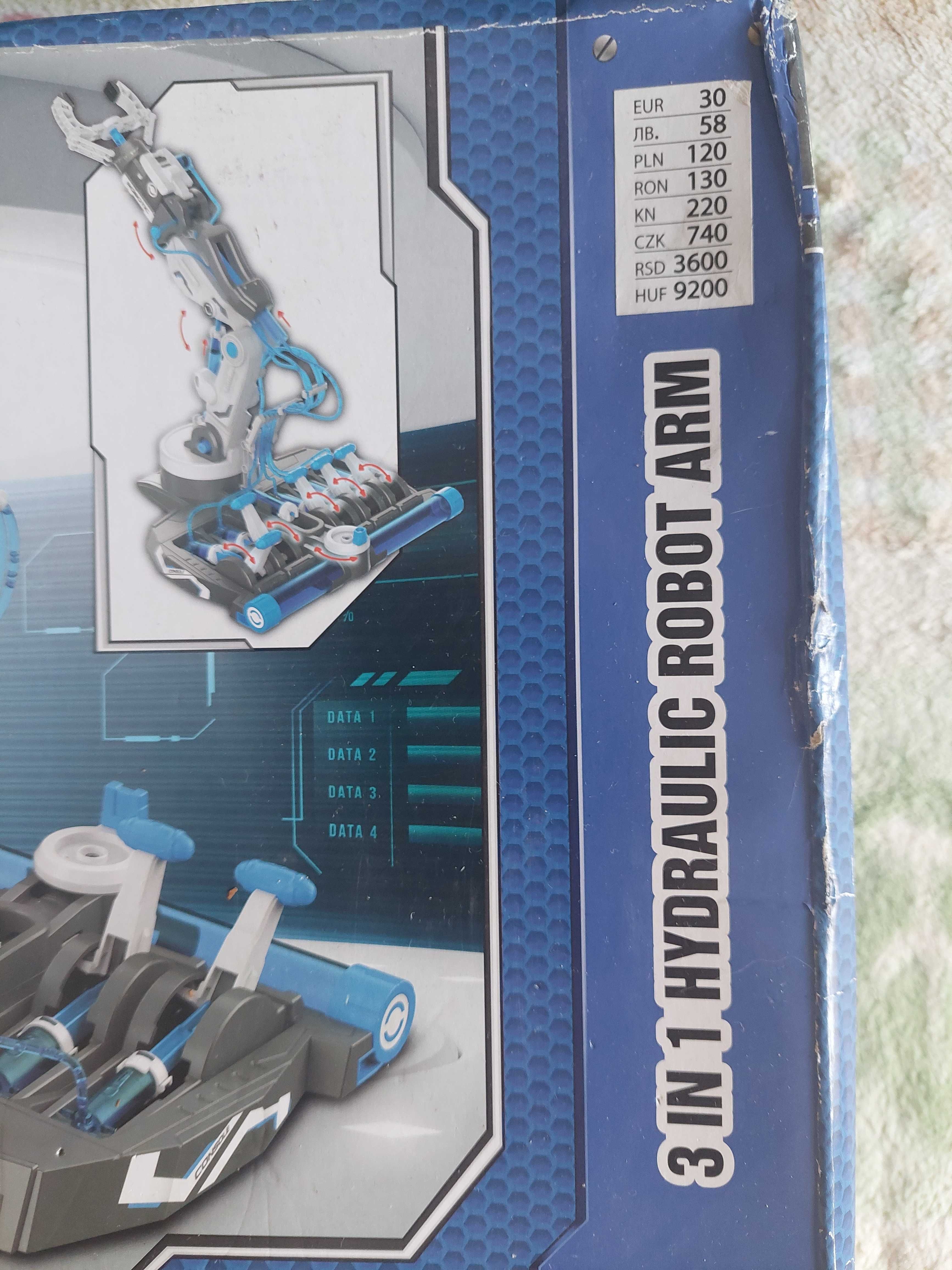 Zabawka Robot Turbo Gears 3 in 1 Hydraulic Robot Arm